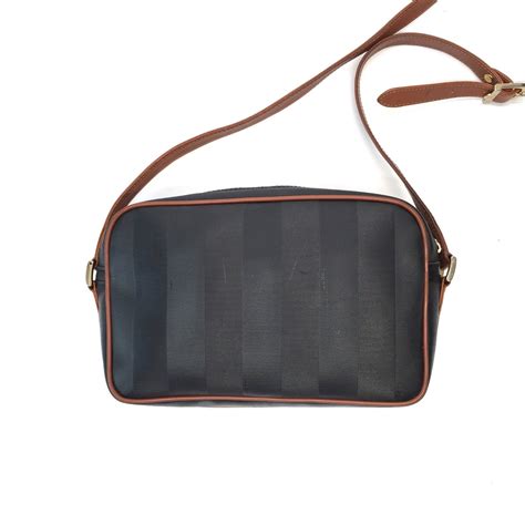 vintage fendi striped crossbody bag|vintage fendi bags authenticity.